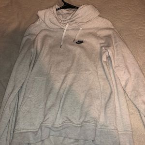 Nike White Super Soft Sweatshirt